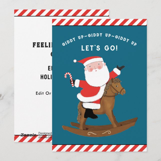 Funny Christmas Holiday Cards (Front/Back)