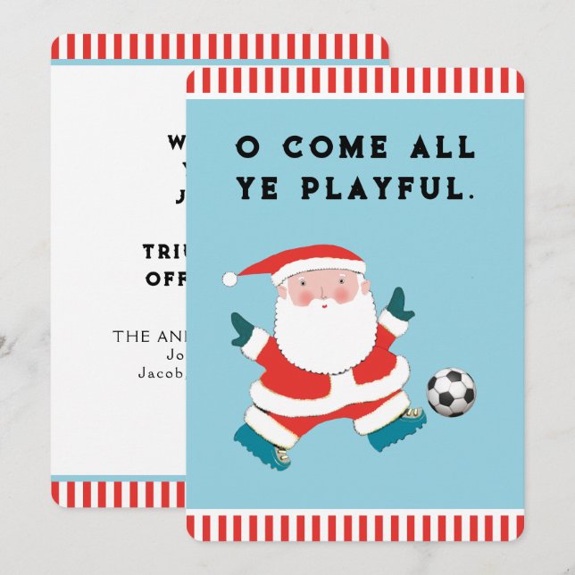 Funny Christmas Holiday Cards (Front/Back)