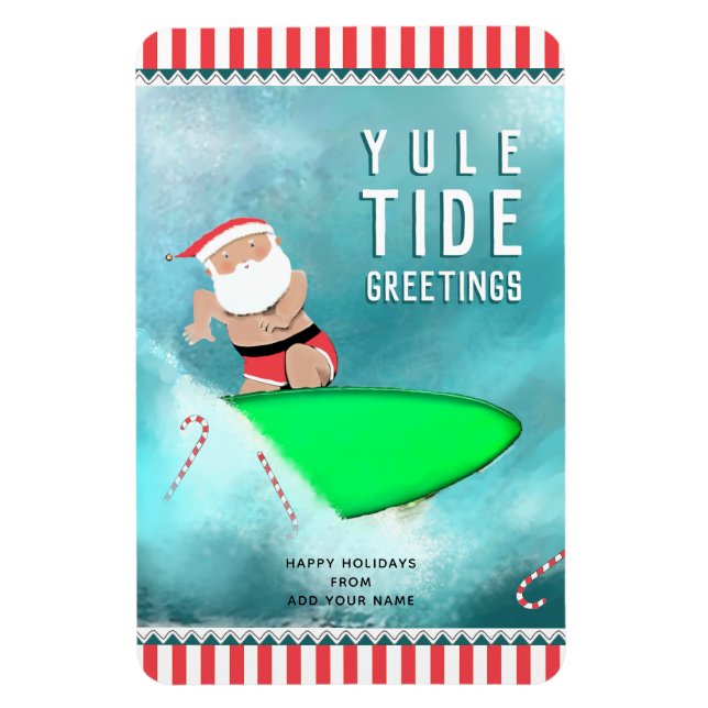 Funny Christmas Holiday Gift Cards Magnet (Vertical)