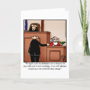 Funny Christmas Holiday Greeting Card