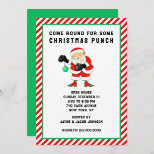 Funny Christmas Holiday Party Invitation