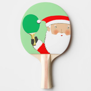 Funny Christmas Holiday Ping Pong Paddle