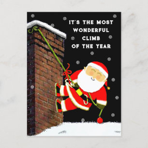 Funny Christmas Holiday Postcard