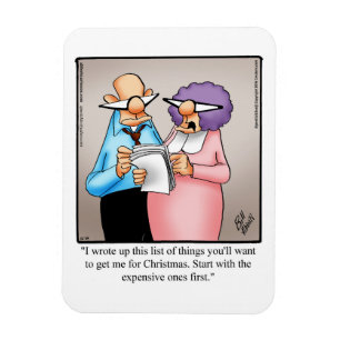 Funny Christmas  Humor Magnet Gift