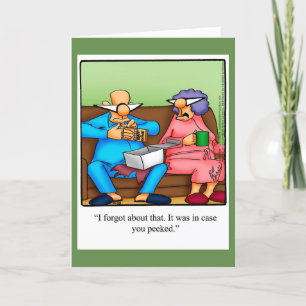 Funny Christmas Humour Greeting Card