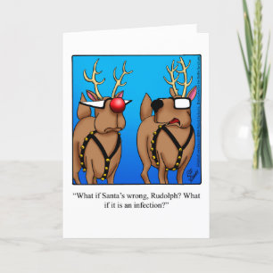 Funny Christmas Humour Greeting Card