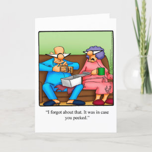 Funny Christmas Humour Greeting Card