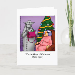 Funny Christmas Humour Greeting Card