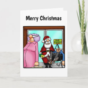 Funny Christmas Humour Greeting Card "Spectickles"