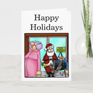 Funny Christmas Humour Greeting Card "Spectickles"