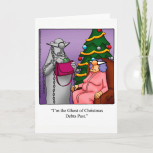 Funny Christmas Humour Greeting Card "Spectickles"