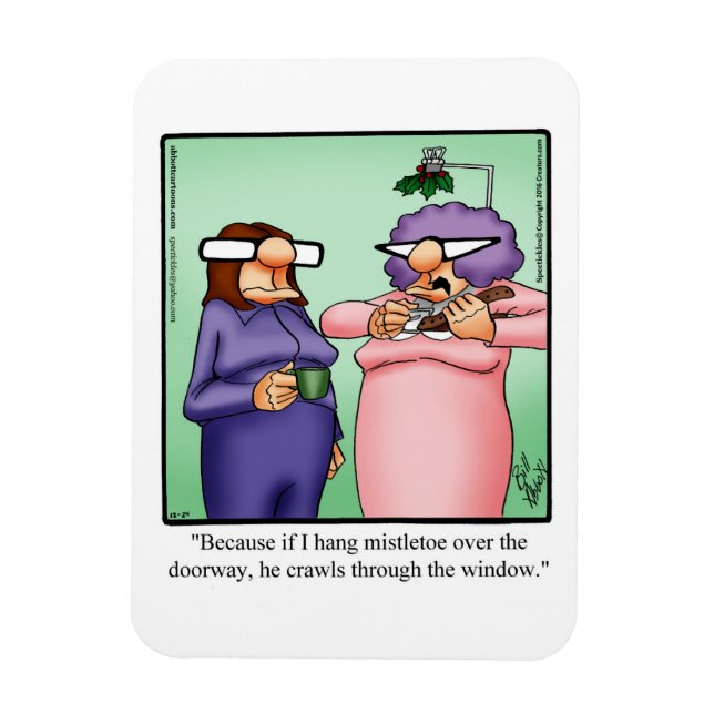 Funny Christmas  Humour Magnet Gift (Vertical)