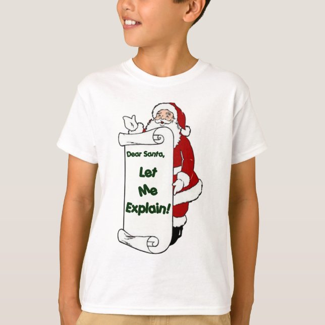 Funny Christmas Humour T-Shirt (Front)