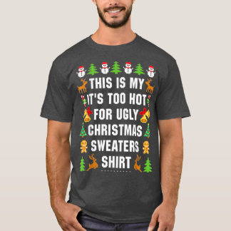 Funny christmas in july summer vacation 2021 Gift  T-Shirt