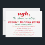 Funny Christmas In July Themed Holiday Party Invitation<br><div class="desc">Celebrate Christmas or Christmas in July with this humourous Funny Christmas In July Themed Holiday Party Invitation. Text and images are customisable; you can adapt the template to any other event or holiday ♥. Customise the template with your event details, and order your invitations and party supplies now. If you...</div>