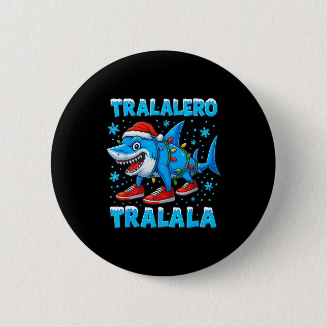 Funny Christmas Italian Brain Rot For Men Women Bo 6 Cm Round Badge (Front)