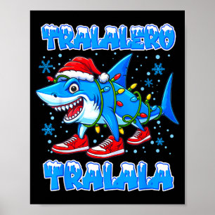 Funny Christmas Italian Brain Rot For Men Women Bo Poster