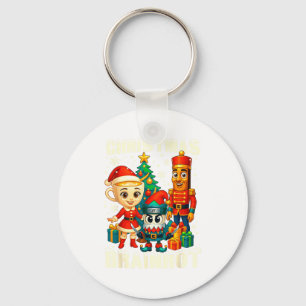 Funny Christmas Italian Brain Rot Italian Brainrot Key Ring