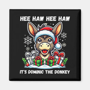 Funny Christmas Italian Christmas Dominic T  Magnet