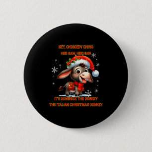 Funny Christmas Italian Christmas Dominick The  6 Cm Round Badge