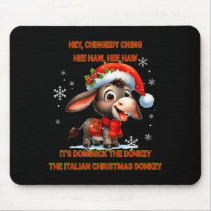 Funny Christmas Italian Christmas Dominick The Mouse Mat