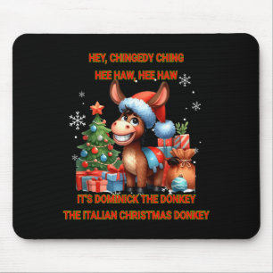 Funny Christmas Italian Christmas Dominick The Mouse Mat