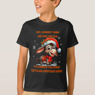 Funny Christmas Italian Christmas Dominick The T-Shirt