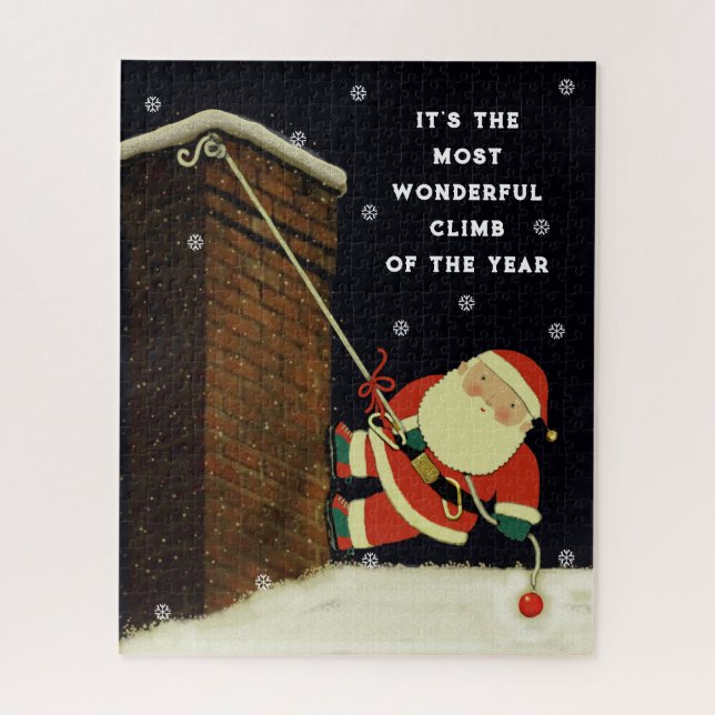 Funny Christmas Jigsaw Puzzle (Vertical)