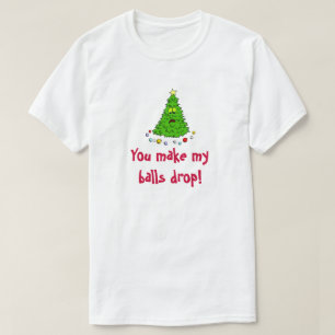 Funny Christmas Jokes Holiday Humour Xmas Fun T-Shirt
