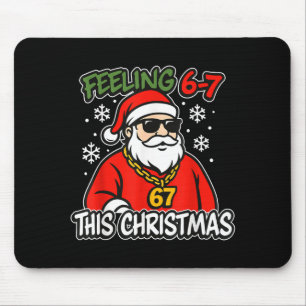 Funny Christmas Kids 6-7 67 Six Seven Meme Boys Ch Mouse Mat