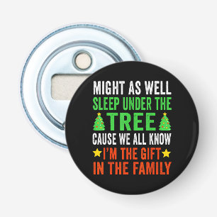 Funny Christmas Kids Christmas Pyjamas Girls Boys Bottle Opener