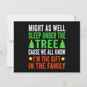 Funny Christmas Kids Christmas Pyjamas Girls Boys Holiday Card