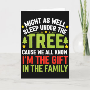 Funny Christmas Kids Mens Christmas Pajamas Women  Card