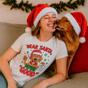 Funny Christmas Labrador Personalised Pet Humour T-Shirt
