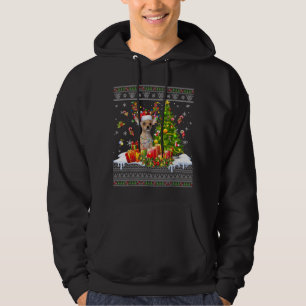 Funny Christmas Lights Chihuahua Dog Funny Xmas Ug Hoodie