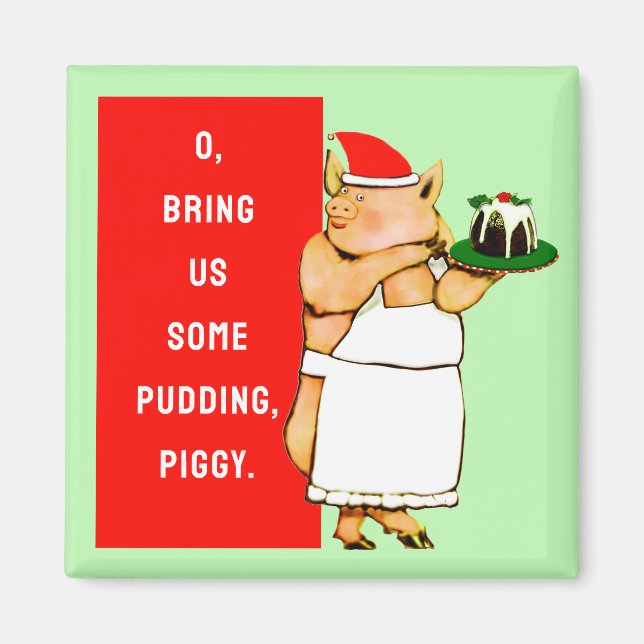 Funny Christmas Magnet (Front)