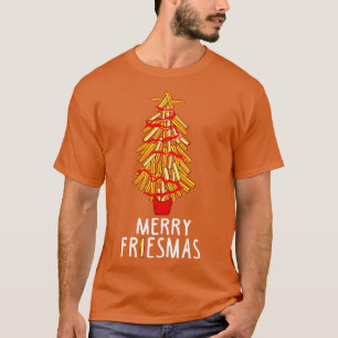 Funny Christmas Men Kids Women French Fries Ugly C T-Shirt