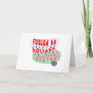 Funny Christmas Movies Channel Holiday Mug Card