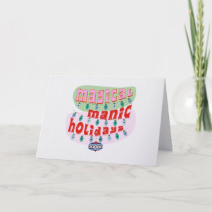 Funny Christmas Movies Channel Holiday Mug Card