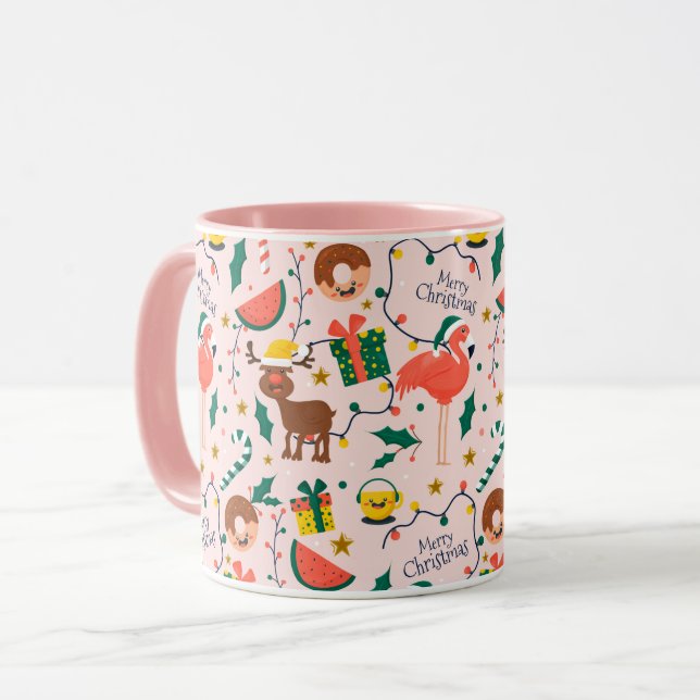 Funny Christmas Mug (Front Left)