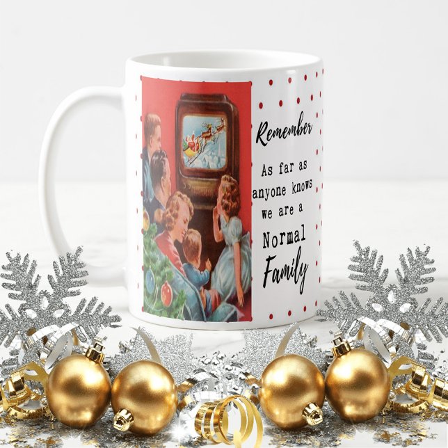 Funny Christmas Mug Best Friend "Normal Family" (Creator Uploaded)