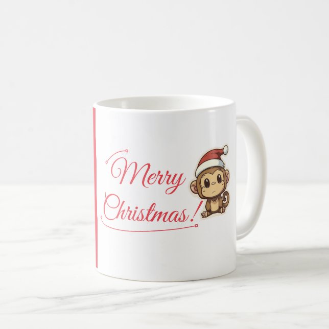 Funny Christmas Mug Merry Christmas Holiday Gift (Front Right)