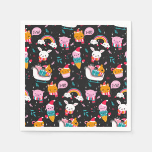 Funny Christmas Napkin