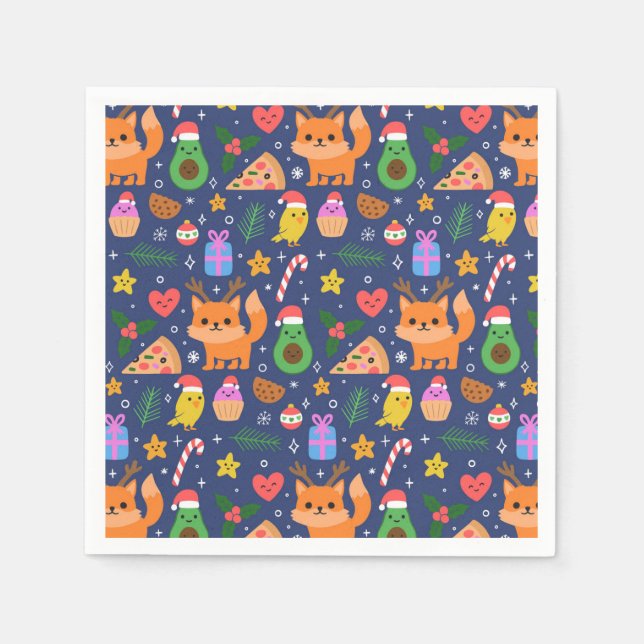 Funny Christmas Napkin (Front)