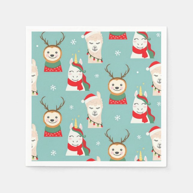 Funny Christmas Napkin (Front)