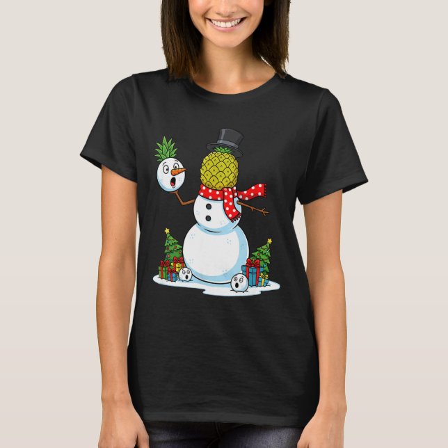 Funny Christmas Ne Snowman Xmas Mens Womens Kids  T-Shirt (Front)