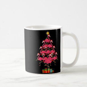 Funny Christmas Nk Flamingo Tree Holiday Bird Love Coffee Mug