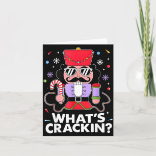Funny Christmas Nutcracker Men Kids Teen Boys What Card