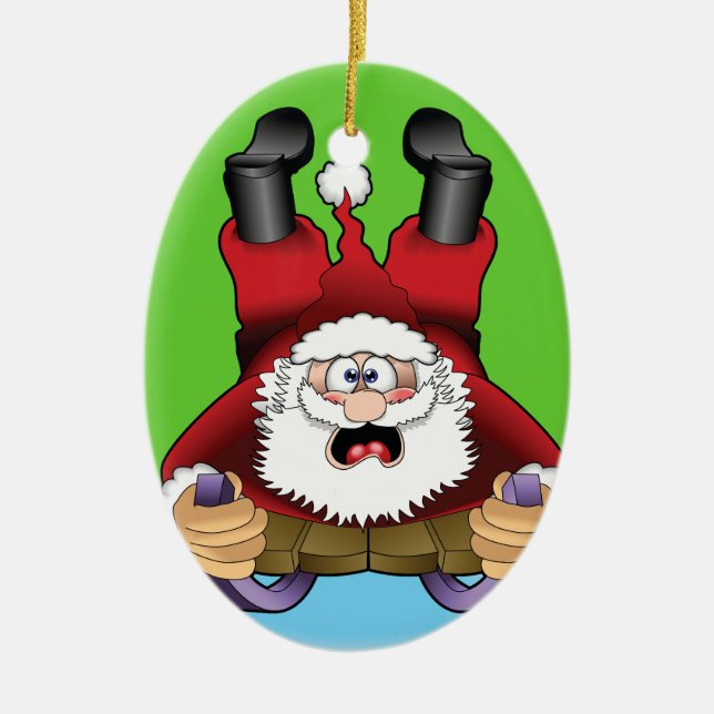 Funny Christmas Ornament (Front)
