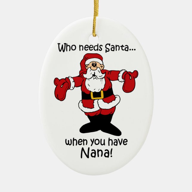 Funny Christmas Ornament (Front)